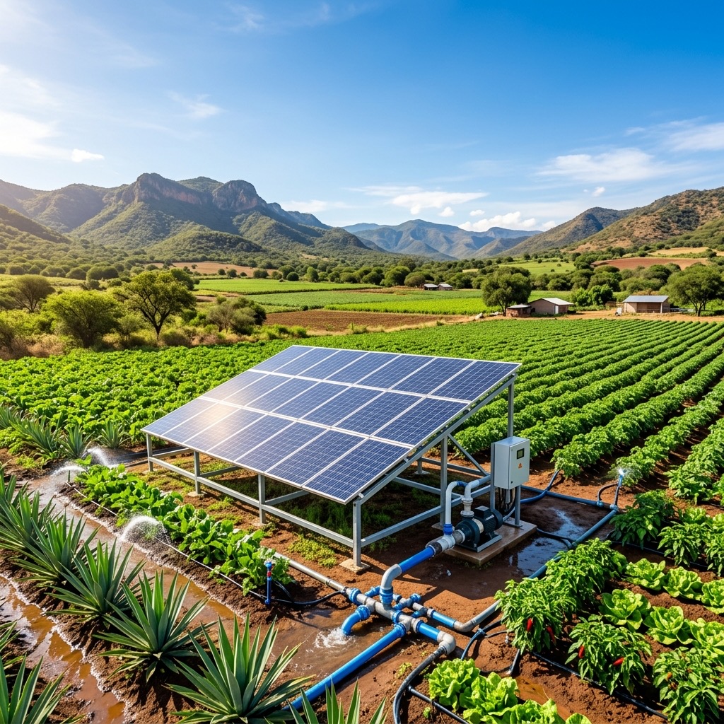 Energía Solar Rural y para Bombeo / Irrigación: Guía Completa 2026